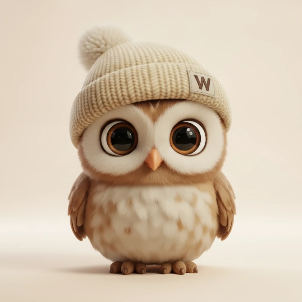 Wondy, the owl — a Wondy & Friends character